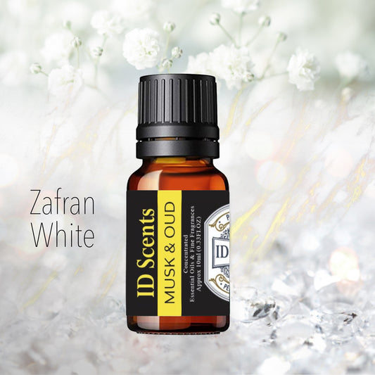 Zafran White - Musk & Oud Fragrances Perfume Oils
