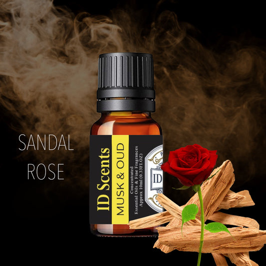 Sandal Rose - Musk & Oud Fragrances Perfume Oils